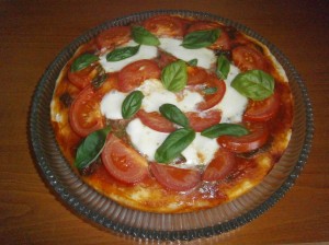 Pizza s rajčaty