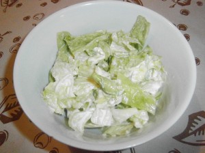 Ledový salát