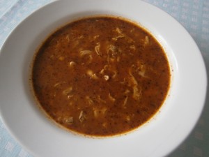 Dršťková polévka