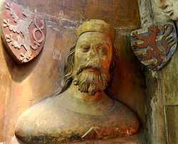 Janova busta z katedrály sv. Víta