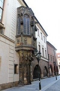 Karolinum, původní gotická budova